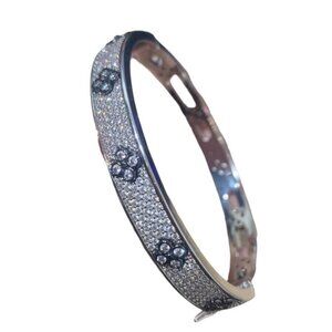 PARK LANE SILVER ROYAL Bracelet 2 1/4" diameter reversible design NWT & box